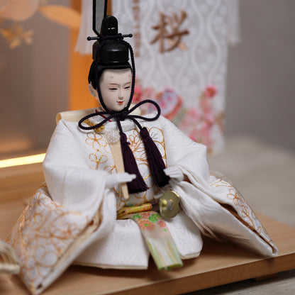 【フラワーアート×LEDライト】唯一無二の雛飾りセット