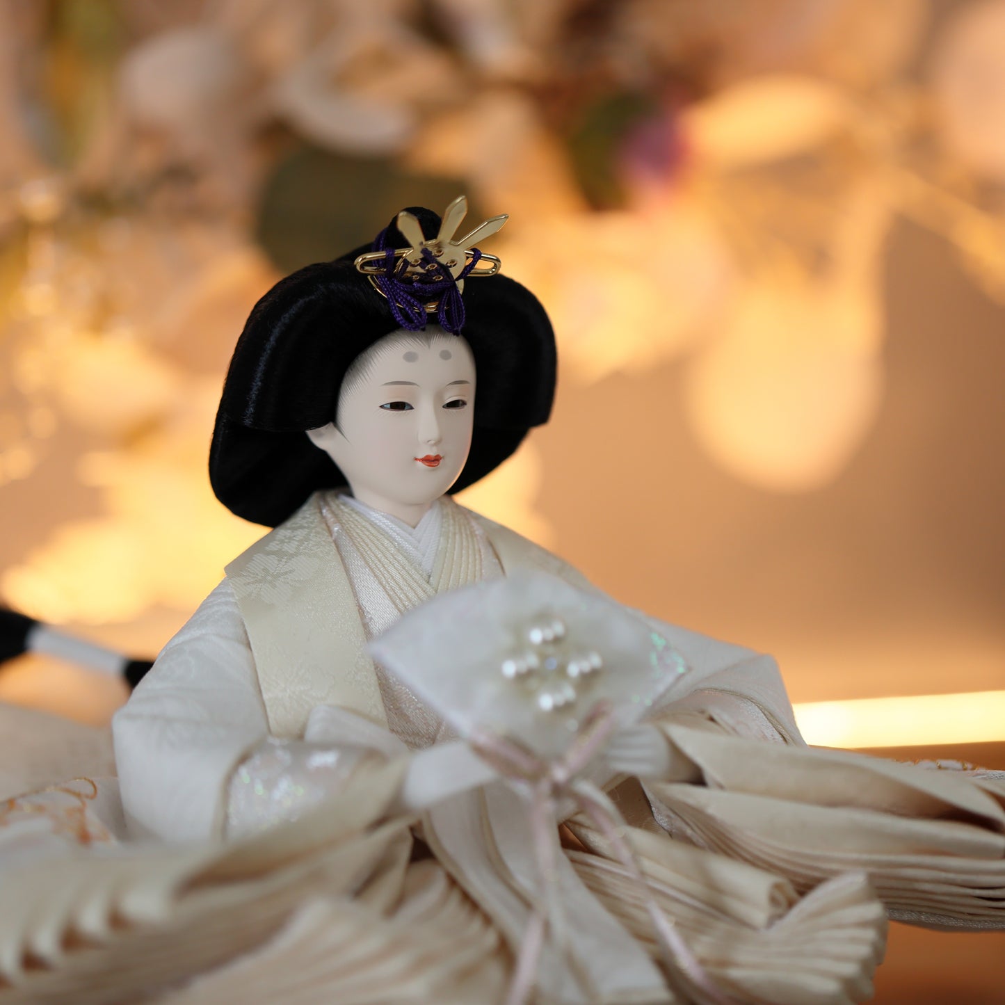 【フラワーアート×LEDライト】唯一無二の雛飾りセット