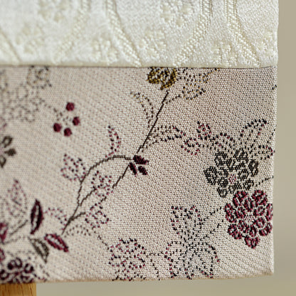 伝統x古典を現代風に 唐草切嵌紋様 名前旗 グレー (大)　スタンドセット