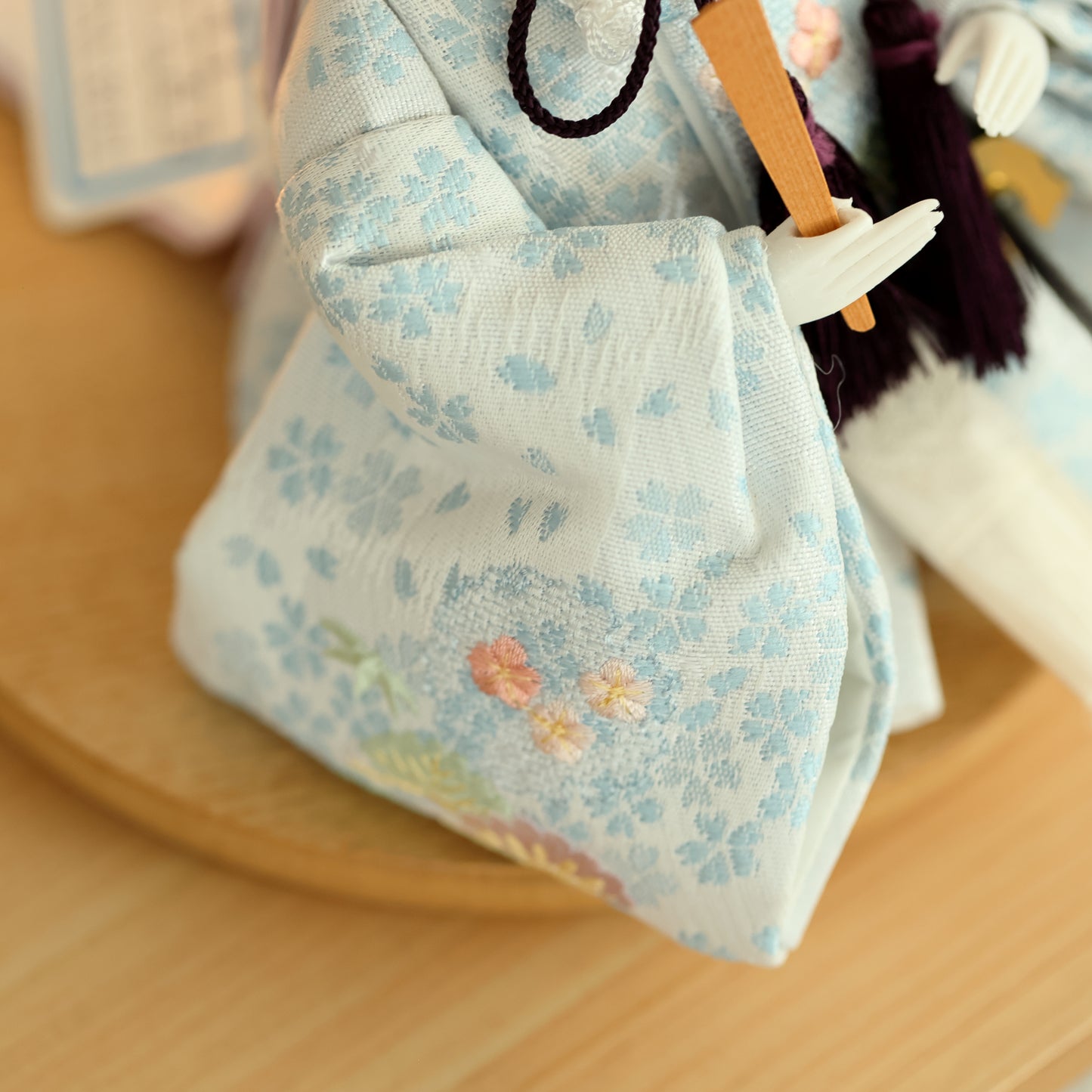 【フラワーアート×LEDライト】ウエディングひな飾りセット