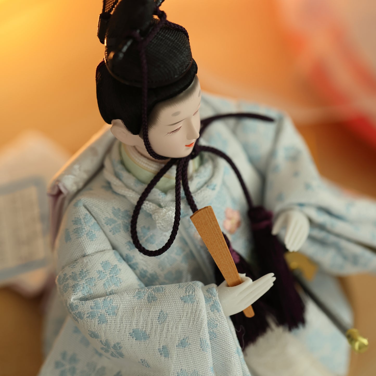 【フラワーアート×LEDライト】ウエディングひな飾りセット