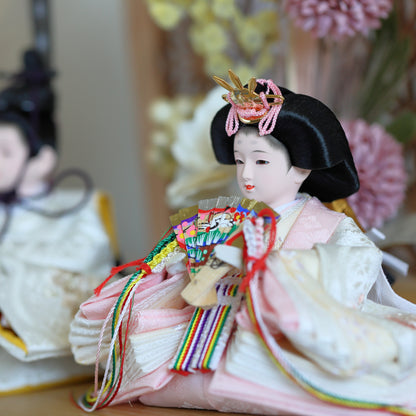 【選べる羽子板カラー】雛人形フルセット