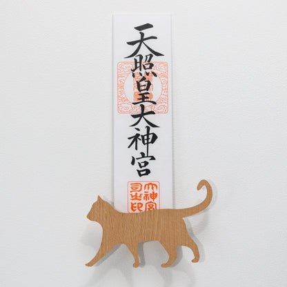 北欧風 壁掛け神棚【Catーネコー】ナチュラル