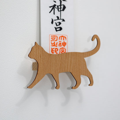 北欧風 壁掛け神棚【Catーネコー】ナチュラル