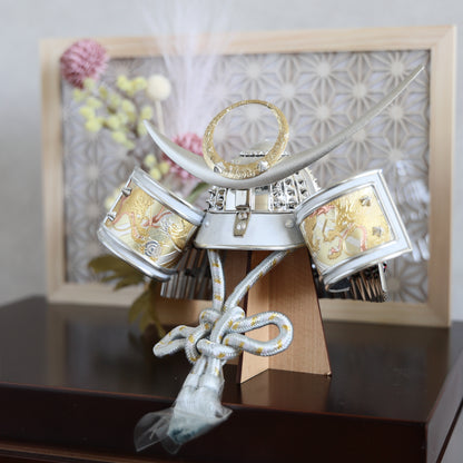 【収納兜飾り】組子風屏風 モダン箱セット【5セット限定】