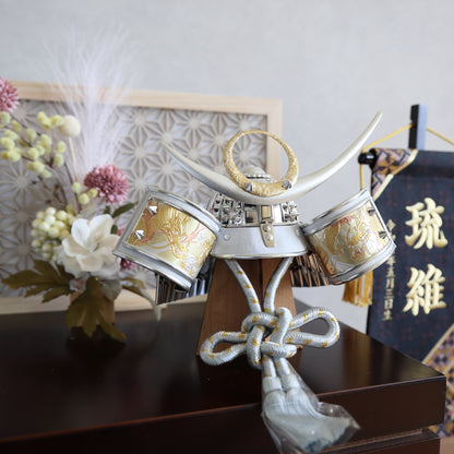 【収納兜飾り】組子風屏風 モダン箱セット【5セット限定】