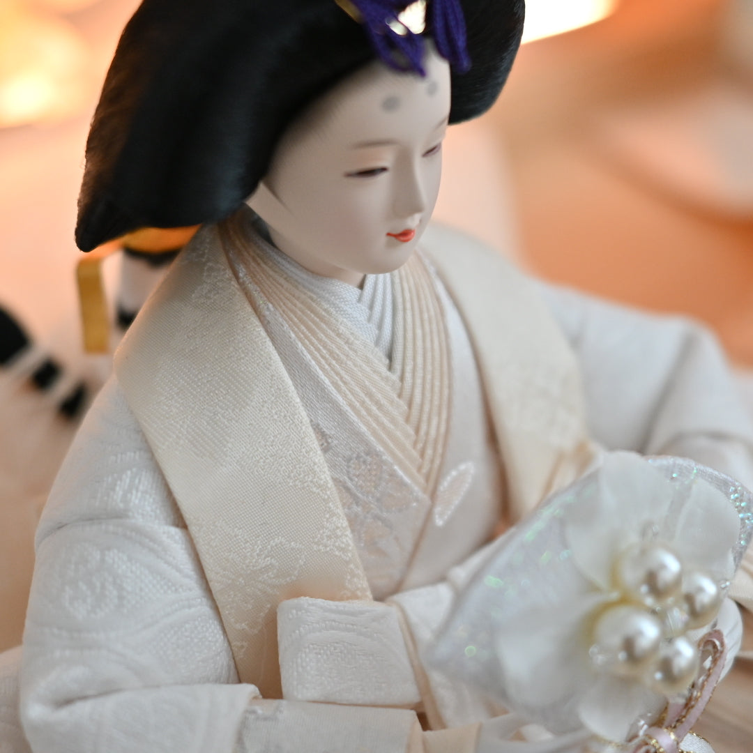 【フラワーアート×LEDライト】唯一無二の雛飾りセット