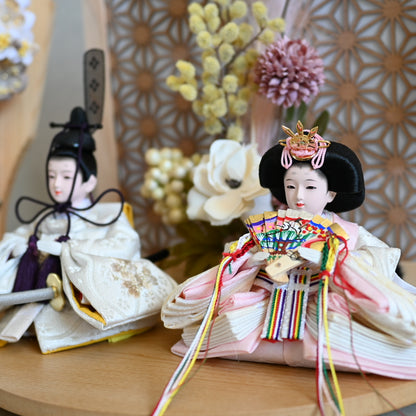 【選べる羽子板カラー】雛人形フルセット