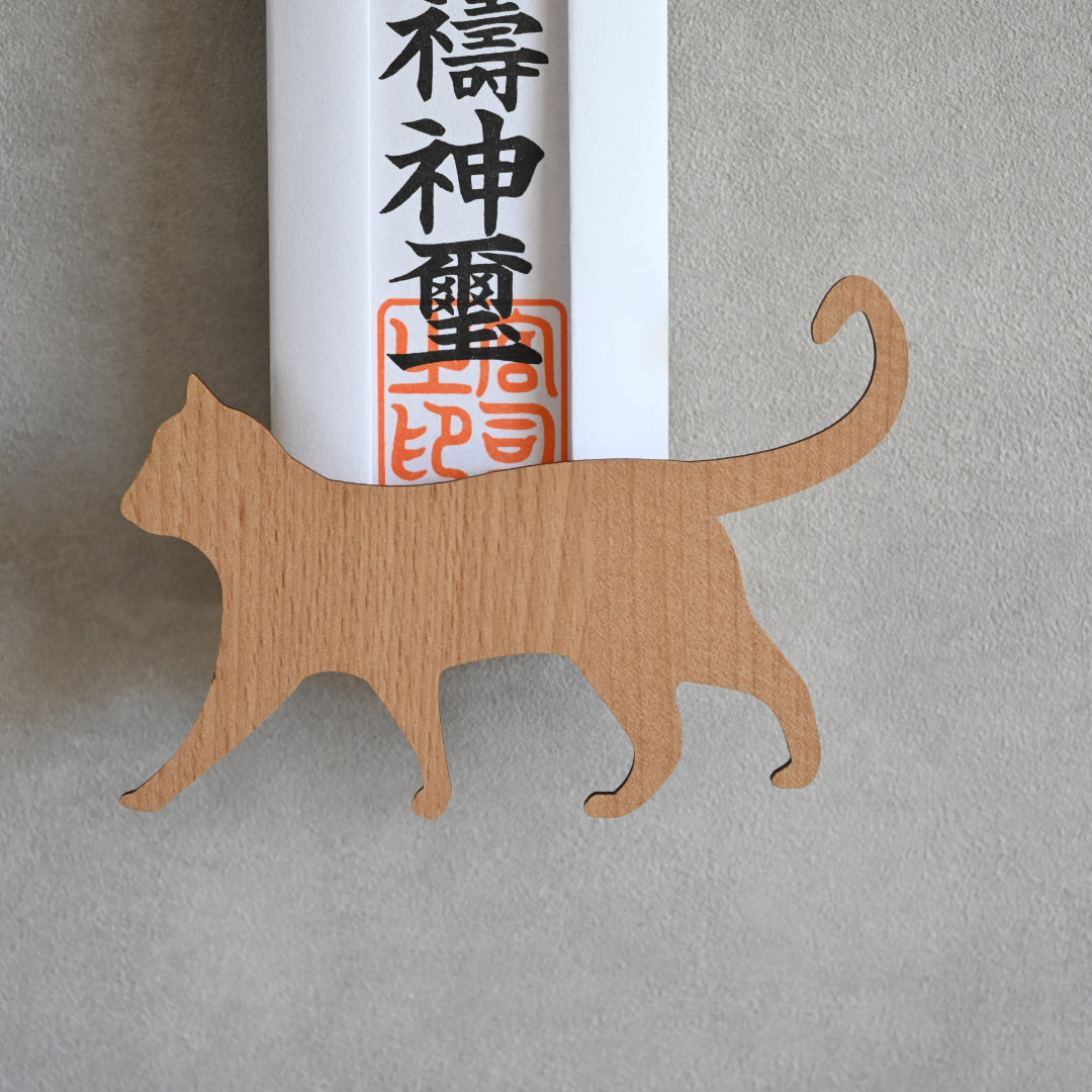 北欧風 壁掛け神棚【Catーネコー】ナチュラル