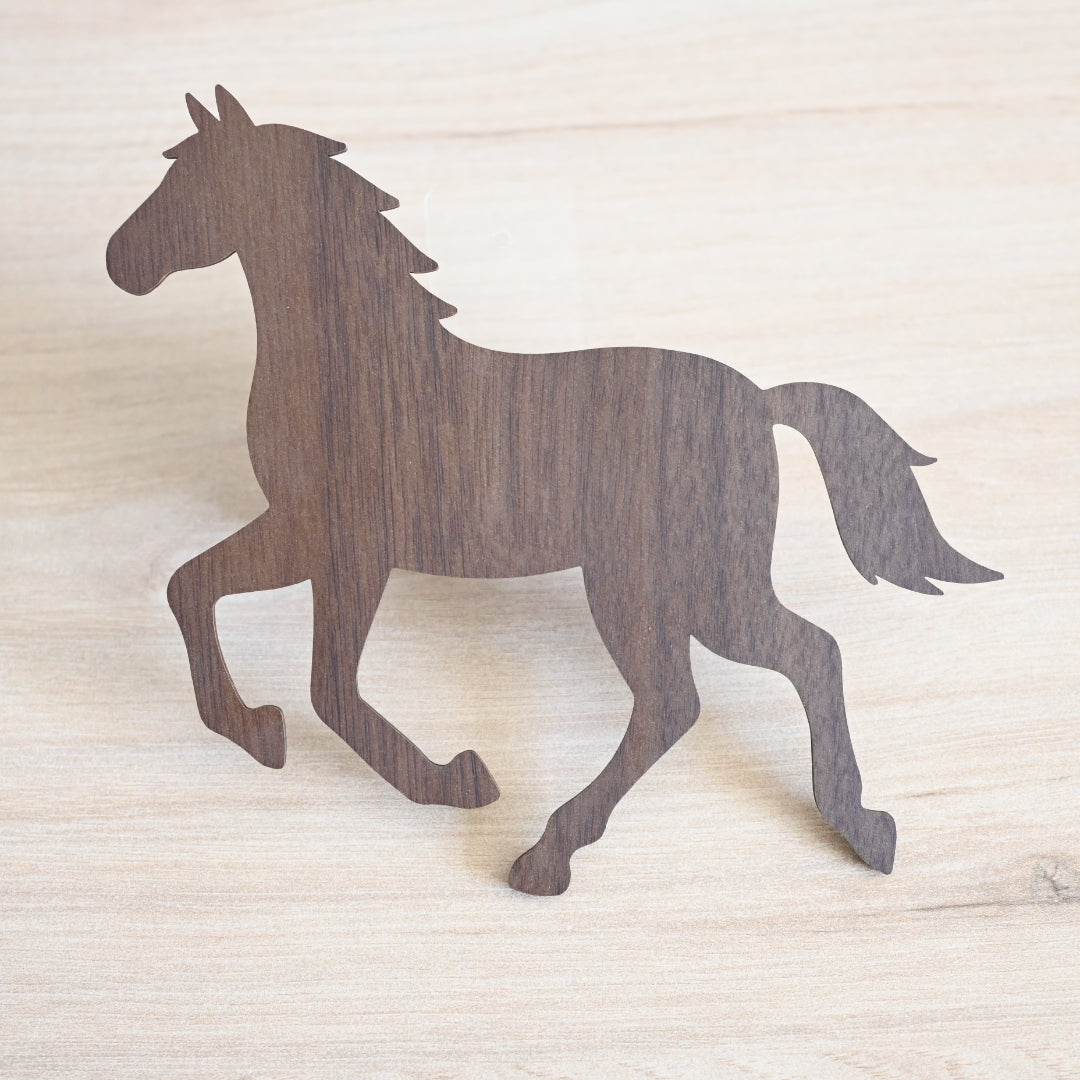 北欧風 壁掛け神棚【Horseー馬ー】ダークブラウン