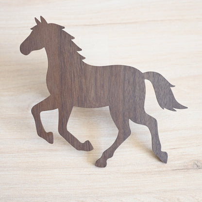 北欧風 壁掛け神棚【Horseー馬ー】ダークブラウン